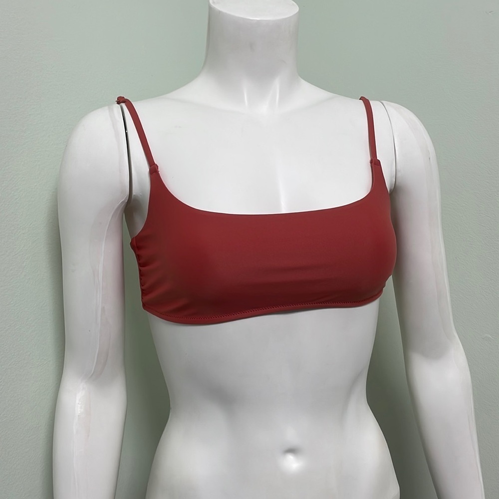 Aerie Clementine Scoop Bikini Top